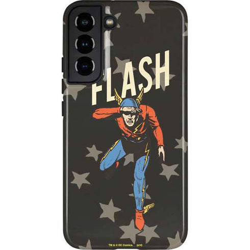 DC Comics The Flash Retro Action Pose Galaxy S22 Plus Pro Case