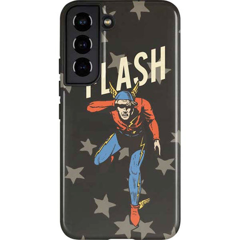 DC Comics The Flash Retro Action Pose Galaxy S22 Pro Case
