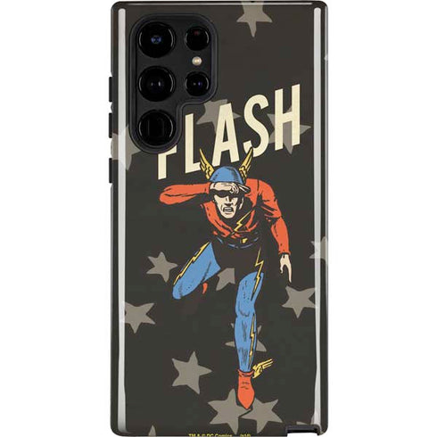 DC Comics The Flash Retro Action Pose Galaxy S22 Ultra Pro Case