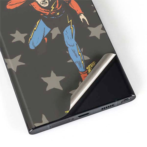 DC Comics The Flash Retro Action Pose Galaxy S22 Ultra Skin