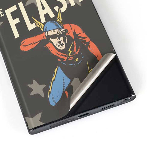 DC Comics The Flash Retro Action Pose Galaxy S23 Ultra Skin