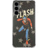 DC Comics The Flash Retro Action Pose Galaxy S24 Plus Clear Case