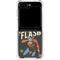 DC Comics The Flash Retro Action Pose Galaxy Z Flip5 5G Clear Case