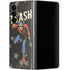 DC Comics The Flash Retro Action Pose Galaxy Z Fold4 5G Skin