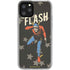 DC Comics The Flash Retro Action Pose iPhone 11 Pro Clear Case
