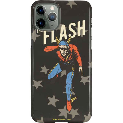 DC Comics The Flash Retro Action Pose iPhone 11 Pro Lite Case