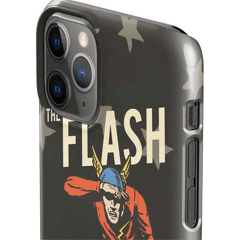 DC Comics The Flash Retro Action Pose iPhone 11 Pro Lite Case