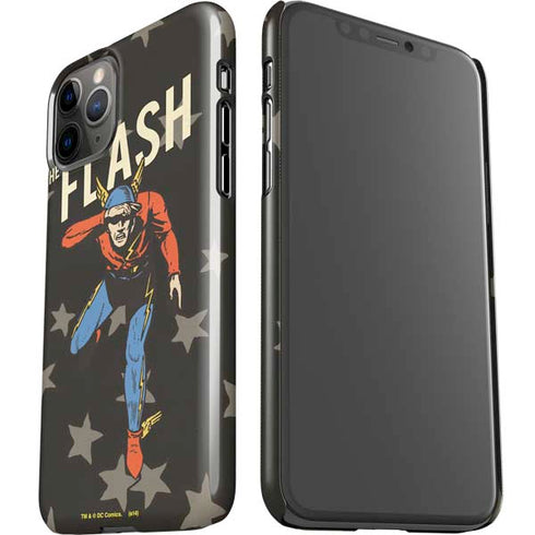 DC Comics The Flash Retro Action Pose iPhone 11 Pro Lite Case
