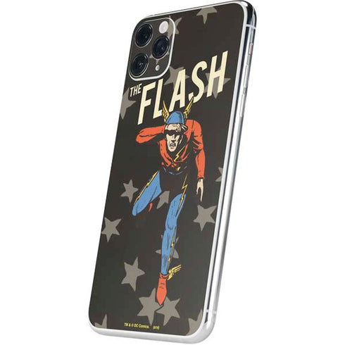 DC Comics The Flash Retro Action Pose iPhone 11 Pro Max Skin
