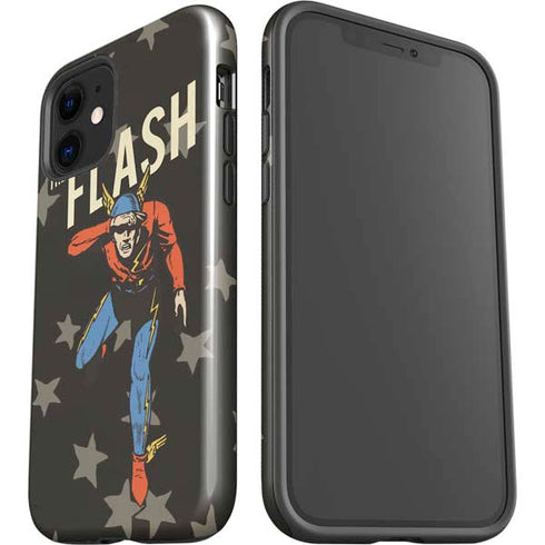 DC Comics The Flash Retro Action Pose iPhone 12 Impact Case