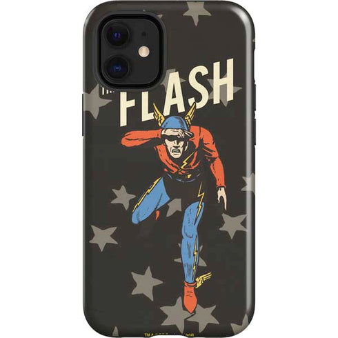 DC Comics The Flash Retro Action Pose iPhone 12 Mini Impact Case
