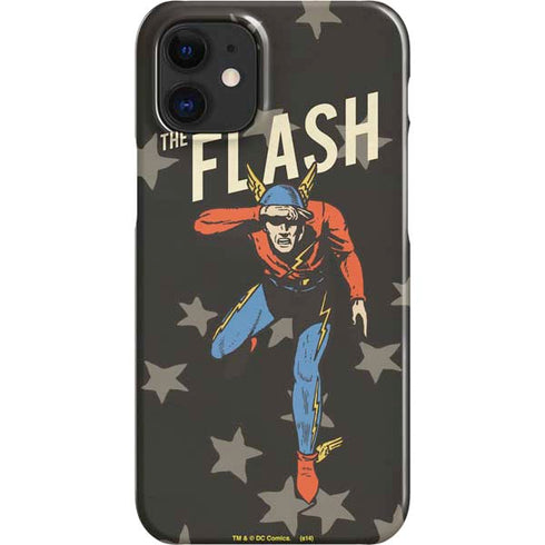 DC Comics The Flash Retro Action Pose iPhone 12 Mini Lite Case