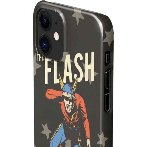 DC Comics The Flash Retro Action Pose iPhone 12 Mini Lite Case