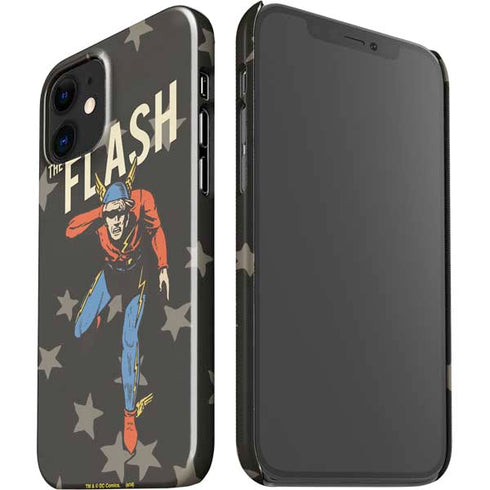 DC Comics The Flash Retro Action Pose iPhone 12 Mini Lite Case