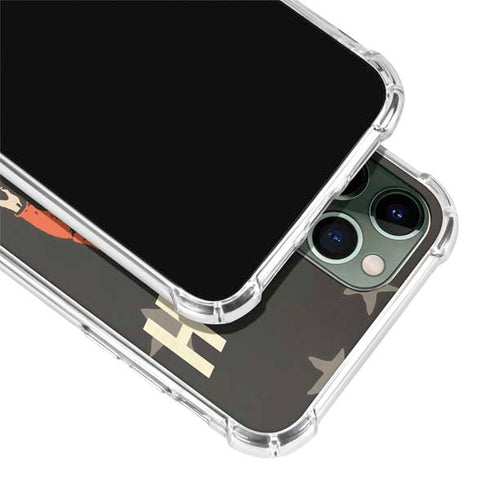 DC Comics The Flash Retro Action Pose iPhone 12 Pro Clear Case