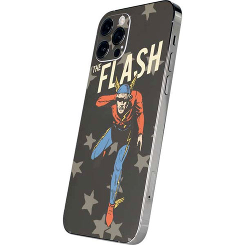 DC Comics The Flash Retro Action Pose iPhone 12 Pro Max Skin