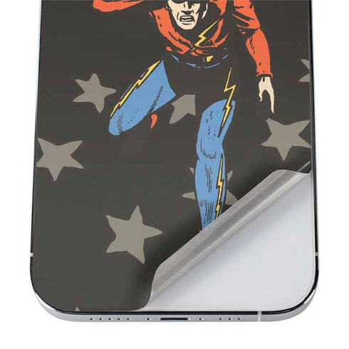DC Comics The Flash Retro Action Pose iPhone 12 Pro Skin