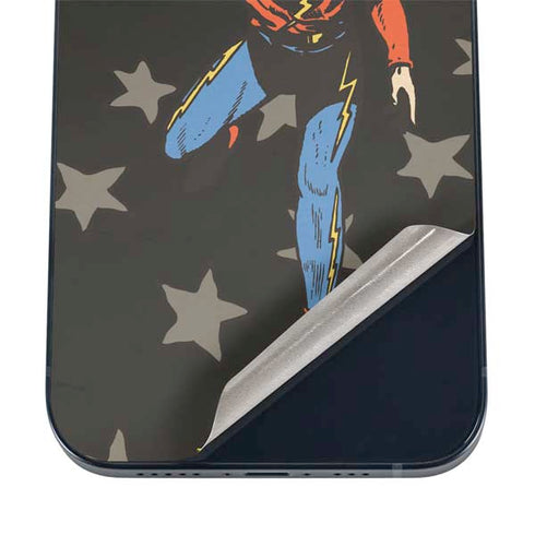 DC Comics The Flash Retro Action Pose iPhone 12 Skin