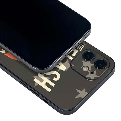 DC Comics The Flash Retro Action Pose iPhone 12 Skin