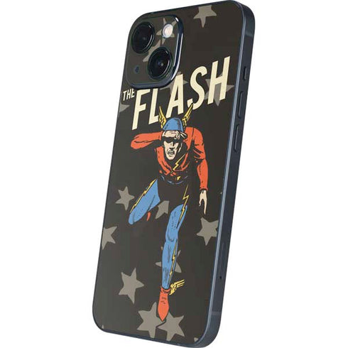 DC Comics The Flash Retro Action Pose iPhone 13 Mini Skin