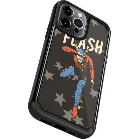 DC Comics The Flash Retro Action Pose iPhone 13 Pro Cargo Case