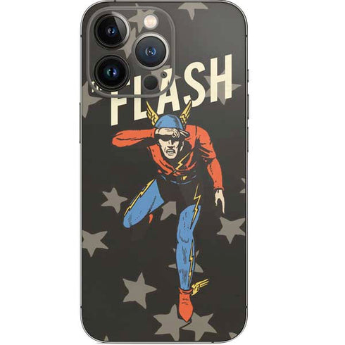 DC Comics The Flash Retro Action Pose iPhone 13 Pro Skin