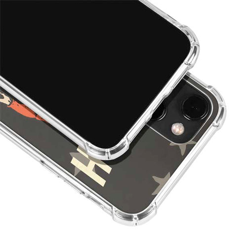 DC Comics The Flash Retro Action Pose iPhone 14 Plus Clear Case