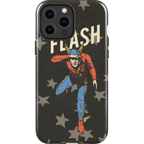 DC Comics The Flash Retro Action Pose iPhone 15 Pro Max Impact Case
