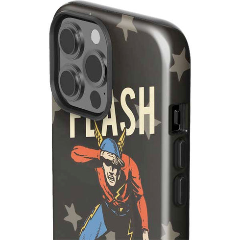 DC Comics The Flash Retro Action Pose iPhone 15 Pro Max Impact Case