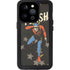 DC Comics The Flash Retro Action Pose iPhone 14 Pro Waterproof Case