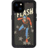 DC Comics The Flash Retro Action Pose iPhone 15 Plus Waterproof Case