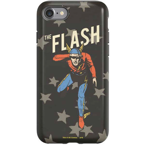 DC Comics The Flash Retro Action Pose iPhone SE (2nd & 3rd Gen) Pro Case