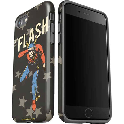 DC Comics The Flash Retro Action Pose iPhone SE (2nd & 3rd Gen) Pro Case