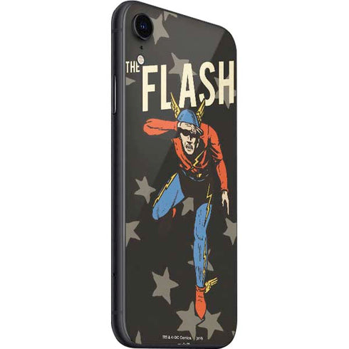 DC Comics The Flash Retro Action Pose iPhone SE (2nd & 3rd Gen) Skin