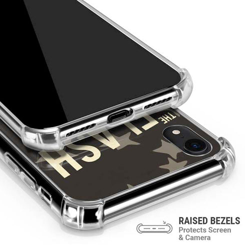 DC Comics The Flash Retro Action Pose iPhone XR Clear Case