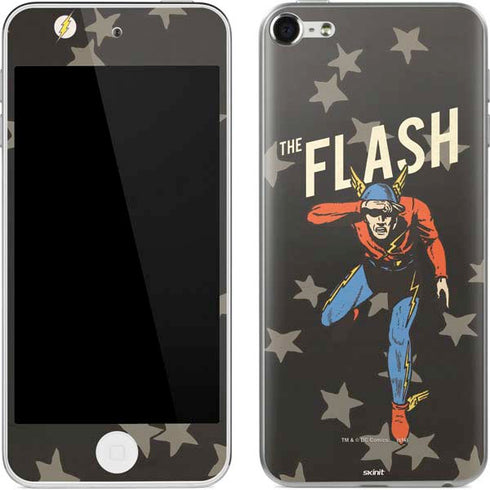 DC Comics The Flash Retro Action Pose Apple iPod Skin