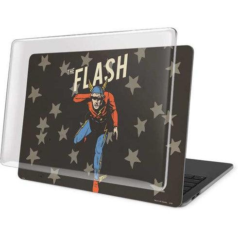 DC Comics The Flash Retro Action Pose MacBook Pro 13in (2020) Case plus Skin