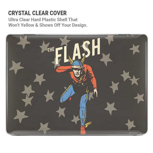 DC Comics The Flash Retro Action Pose MacBook Pro 16in (2021-25) Case plus Skin