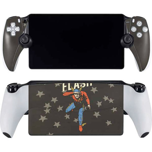 DC Comics The Flash Retro Action Pose PlayStation Portal Remote Player Skin