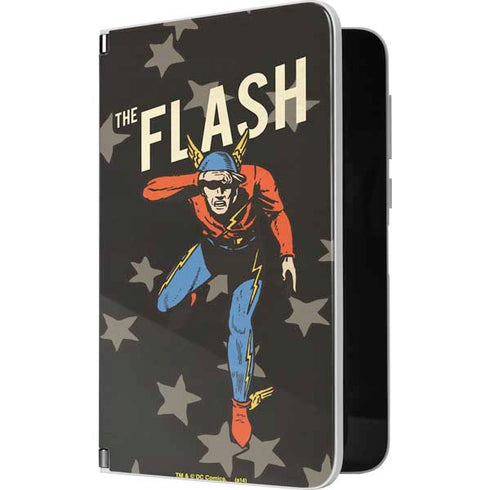 DC Comics The Flash Retro Action Pose Surface Duo Skin