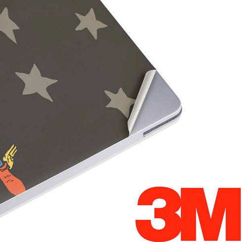 DC Comics The Flash Retro Action Pose Surface Laptop 3 13.5in Skin