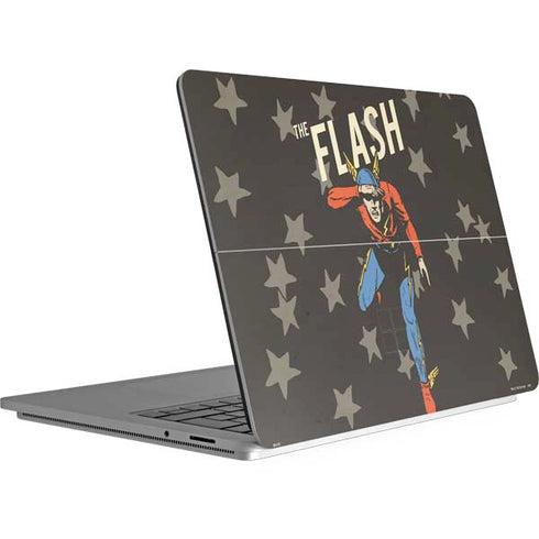 DC Comics The Flash Retro Action Pose Surface Laptop Studio Skin