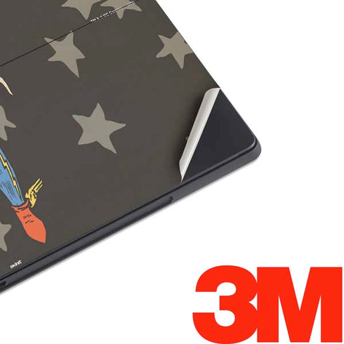 DC Comics The Flash Retro Action Pose Surface Pro 7 Skin