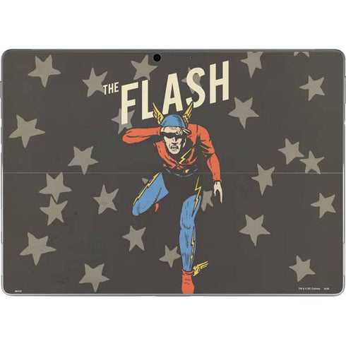 DC Comics The Flash Retro Action Pose Surface Pro 8 Skin