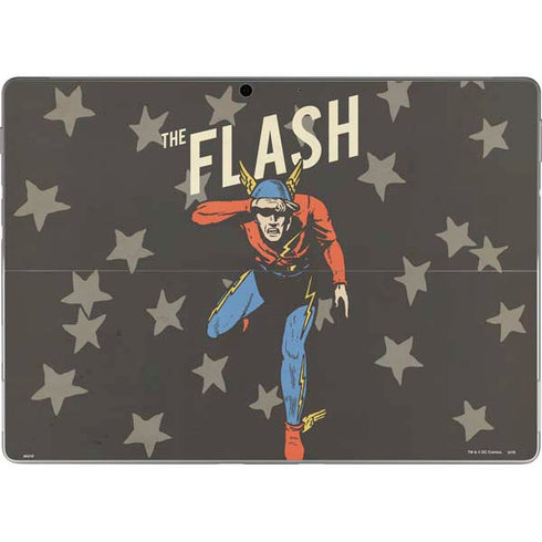 DC Comics The Flash Retro Action Pose Surface Pro 9 Skin