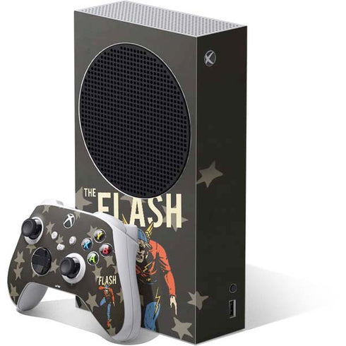 DC Comics The Flash Retro Action Pose Xbox Series S Bundle Skin