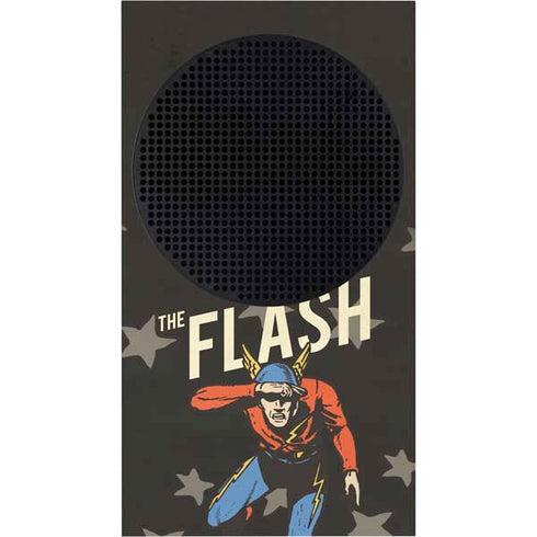 DC Comics The Flash Retro Action Pose Xbox Series S Console Skin