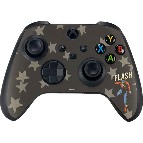 DC Comics The Flash Retro Action Pose Xbox Series X Controller Skin
