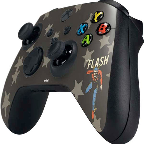 DC Comics The Flash Retro Action Pose Xbox Series X Controller Skin