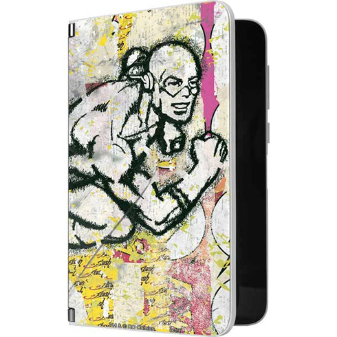 DC Comics The Flash Retro Abstract Running Pose Surface Duo Skin